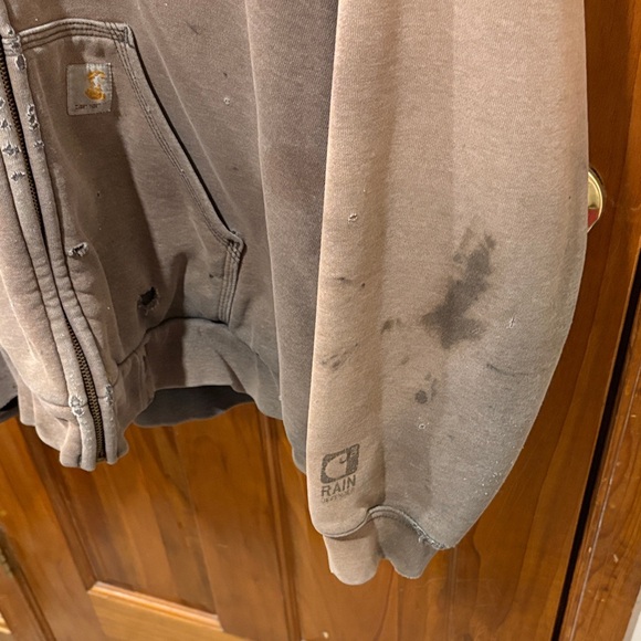 Carhartt Zip-Up Hoodie 2X - Picture 5 of 10